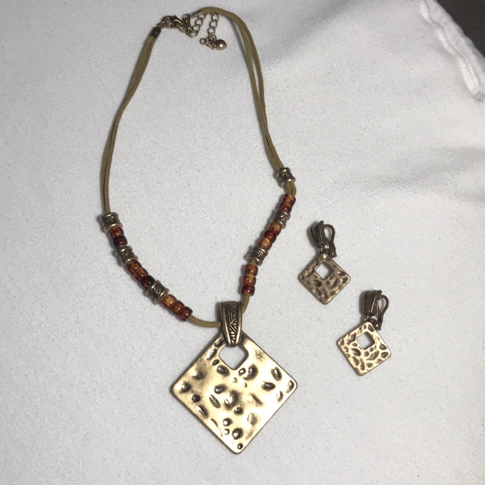 Necklace and Earrings Set